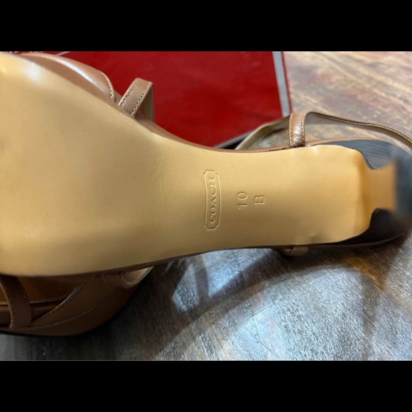Coach Strap Heels - Picture 5 of 6